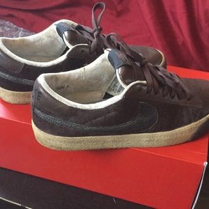 Nike Blazer SB Brown Suede